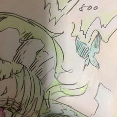 ★直筆カラーイラスト★の画像