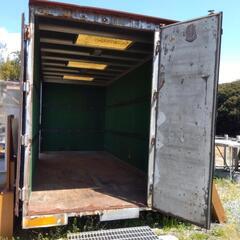 トラック　コンテナ　荷台　倉庫　コンテナハウス　マイルーム　作業部屋の画像