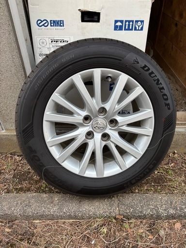 215/60R16 2023年製 ダンロップ 夏タイヤホイール4本セット