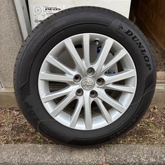 215/60R16 2023年製 ダンロップ 夏タイヤホイール4...
