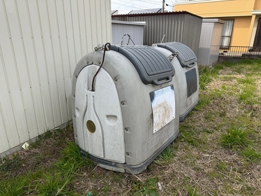 値引きしました。大型ゴミ箱 ① 