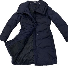 寒い駅でも大丈夫！UNIQLO UNIQLOダウンコートの画像