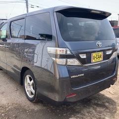 格安コミコミ価格65万 車検9.4 ワンボックス 北海道札幌H22 ヴェルファイア プラチナセレクション 4WD 修復歴無し ファミリーカーの画像