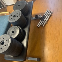 アイロンマンクラブ 鉄人倶楽部 ダンベルセット  ベンチ付き 20kg