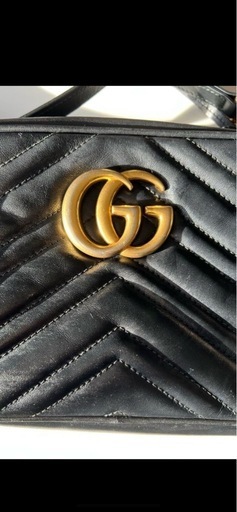 GUCCI グッチ　マーモント　ショルダーバッグ