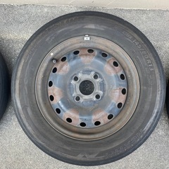 13インチスチールホイール+ホイールカバー×4本(ホイールナット付き )の画像
