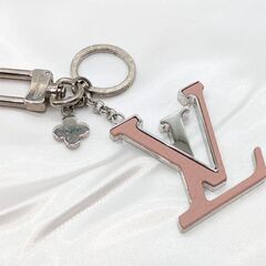 【LV】M63079 ポルト クレ LVカプシーヌ LV ロゴ キーホルダー☆Ａ品☆質屋 ユニオン本通店 LOUIS VUITTON ルイ・ヴィトン トリヨンの画像