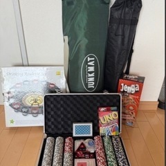 麻雀　ポーカーチップ　パターマット　等

