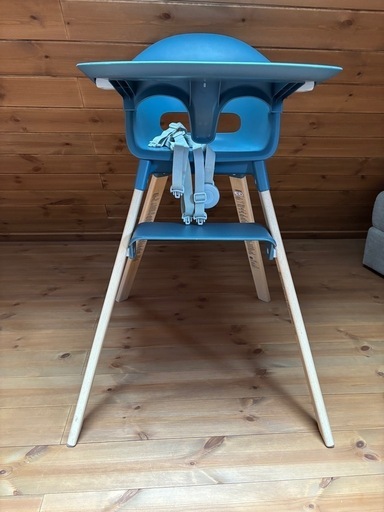 STOKKE クリック ハイチェア トレイ ハーネス 付き