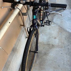 自転車　クロスバイク　大人の画像