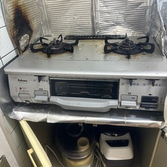 ガステーブル都市ガス用　Paloma IC-800F
