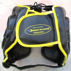 ☆ ボディメーカー BODYMAKER ヘッドガード ヘッドギア プロテクター◆安全性も高く視野も広いの画像