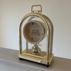 【昭和レトロ】クオーツ/シチズン/ファーストメカ/置き時計　新品未使用 の画像