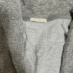 GU グレー カーディガン Lサイズの画像