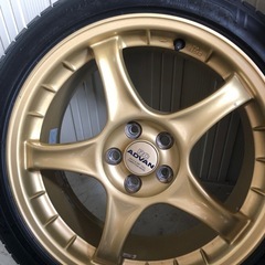 RC ADVAN タイヤ付きホイール