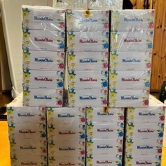 BOXティッシュ150組×35.ソフトティッシュ150組×4