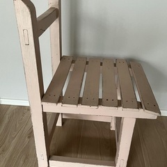 木製の椅子 子供用 チェア スツールの画像