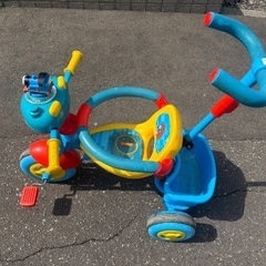 トーマス三輪車　ジャンク品の画像