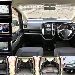 ★最安！★緊急投稿！★後期型！日産★セレナ★ハイウェイスター！★4WD！★車検丸々2年付！★禁煙車！★ナビ！★テレビ！★バックカメラ！★Bluetooth！★パワースライドドア！★装備多数！★寒冷地仕様！★予備検査渡！★全国格安陸送可能！の画像