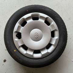 ダンロップ　エナセーブ　185/60r15 ec300+　84H 鉄ホイール　カバー付き　4本セット
