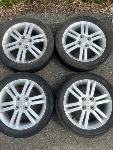 【決定】アルミホイールタイヤ付き　15インチ