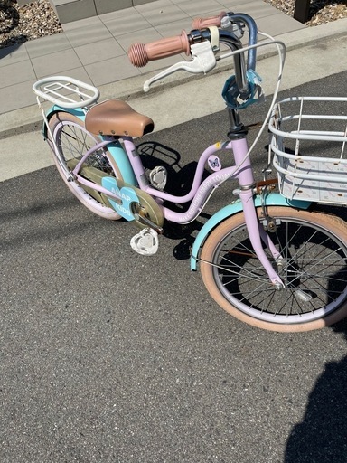 16インチ 子供用自転車 前カゴ付き ANAP 16インチ 子供用自転車 前カゴ