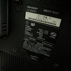 液晶テレビ(２６型)の画像