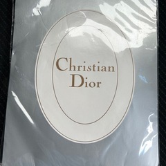⭐︎【新品】Diorクリスチャンディオール刺繍入ストッキングMの画像