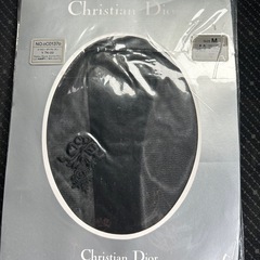 ⭐︎【新品】Diorクリスチャンディオール刺繍入ストッキングM