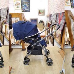 アップリカ Aprica ベビーカー A型 LUXUNA CUSHION ラクーナ クッション 6CJ290SPVJ 両対面 オート4輪■買取帝国 朝霞店の画像
