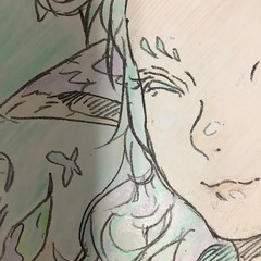 ★直筆カラーイラスト★０００００２の画像