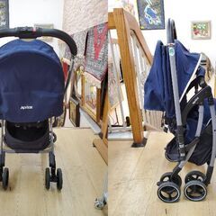 アップリカ Aprica ベビーカー A型 LUXUNA CUSHION ラクーナ クッション 6CJ290SPVJ 両対面 オート4輪■買取帝国 朝霞店の画像