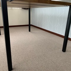【新品★未使用】クラッシュゲート ダイニングテーブル シンク 135cm 関家具の画像