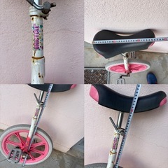子供用一輪車の画像