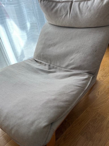 無印良品【2つ】ハイバックリクライニングソファ ベージュ