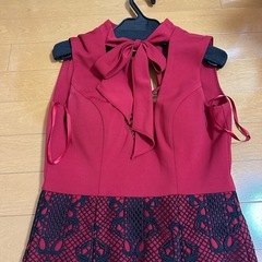 anドレス ワンピース 新品 定価25000 切り替えレースの画像