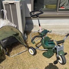 【交渉中】三輪車 屋根付き