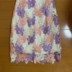 新品 バイカラー ドレスワンピース 新品 定価2万の画像