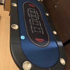 ポーカーテーブル 8人用 折りたたみ式の画像