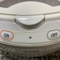 ツインバード　超音波洗浄器の画像