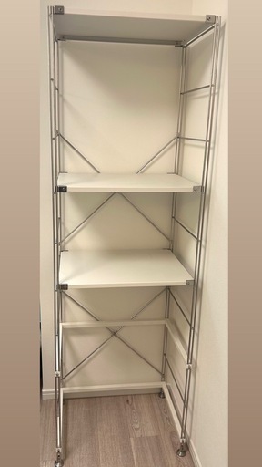 【 無印良品 】ラック スチールユニットシェルフ 高さ175.5×幅58×奥行41