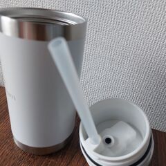 ガルフストリーム 水筒 白 新品 の画像
