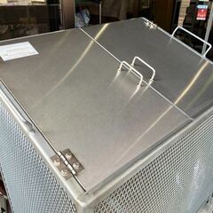 ①株式会社サンカ☆ダストBOX-S 330L ゴミカゴ ゴミステーション ゴミボックス 設置型 の画像