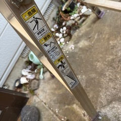 脚立　ハシゴにもなるタイプの画像