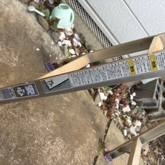 脚立　ハシゴにもなるタイプの画像