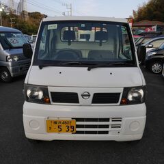 (6418) 19万　H.20(2008)年　日産 クリッパートラック 三方開　5F　白　走行174,904KMの画像