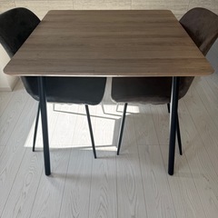 【受付終了】ダイニングテーブル&チェアセットの画像