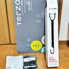 Terzo テルッツォ (by PIAA) ２台積リアサイクルキャリア EC16BKと未使用ハッチハンガーの画像