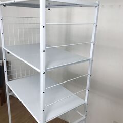   №5884☆フリーサイズ　洗濯機ラックＷＨ☆(アウトレット)   の画像