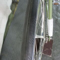 E213★　訳アリ新古車　36800円★整備済み スポーツ自転車 FUJI　ストロール　カーキ【ピストバイク】の画像